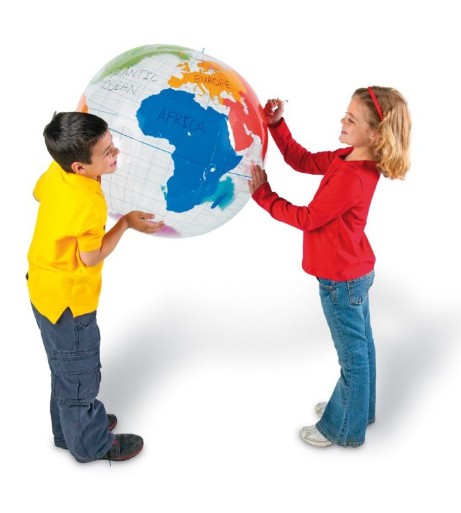 foto Gl�bus popisovateln�, nafukovac�